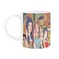 Classic White Mug | Ceramic - Retro, Makeup, Korean Girls, Hair, Fashion, Lipstick, Mascara, Girl Gang (Designed by Dunbi)