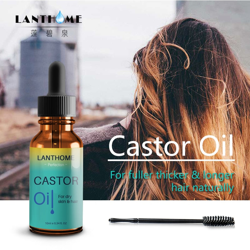 Pure Castor Oil Hair Essential Oil Zendrop