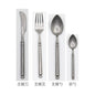 A66 Beautiful Scrub Kitchen Western Cutlery Set Steak Coffee Dessert Series Retro Special Tableware - DunbiBeauty, LLC