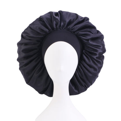 Women Satin Round Cap Sleep Hat Hair Protection Care Zendrop