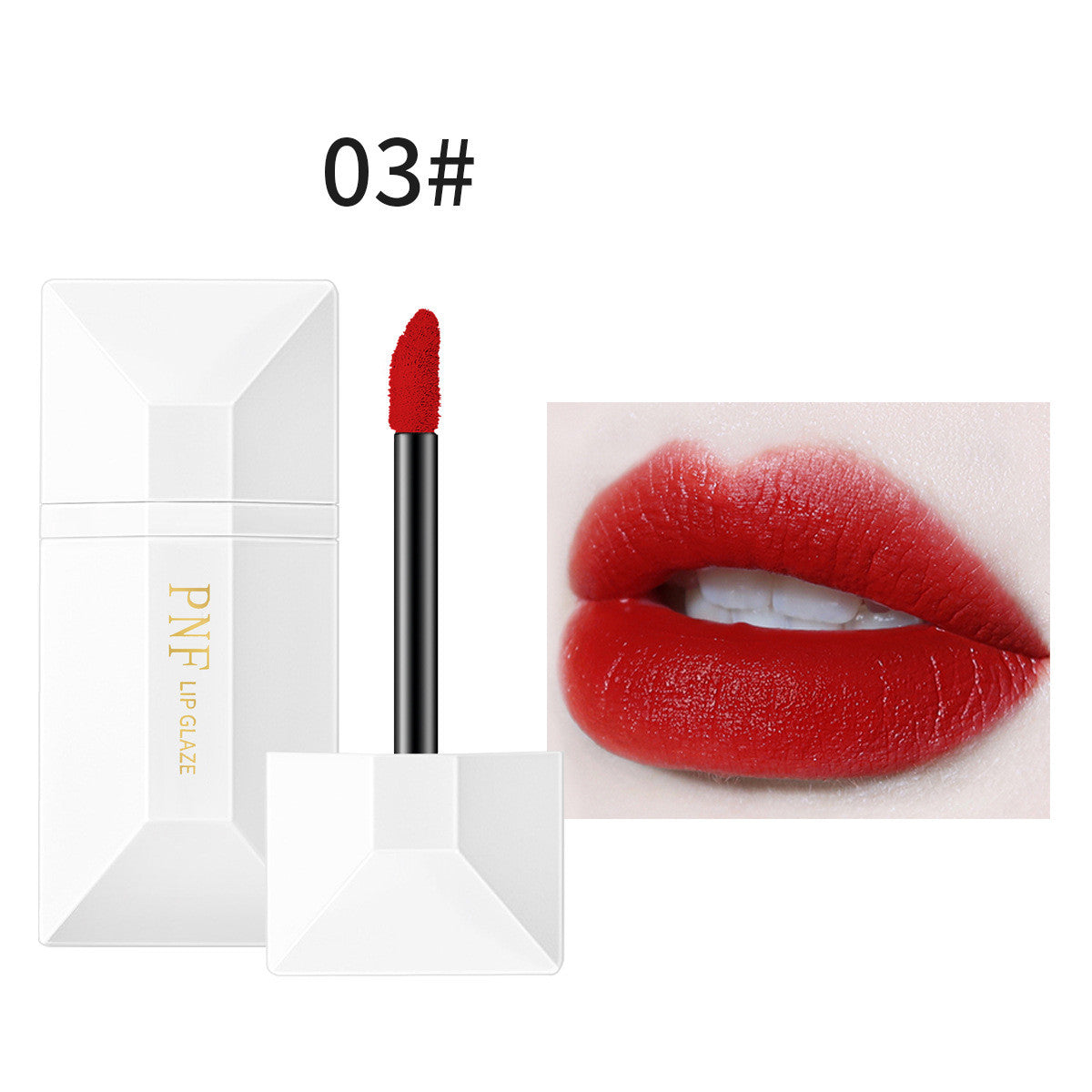 Velvet Business Card Lip Glaze Lipstick Card Matte Matte