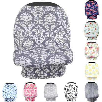 Nursing Cover Car Seat Canopy Shopping Cart High Chair Multi Use Breastfeeding Cover Up Stroller and Carseat Covers for Baby Larnt