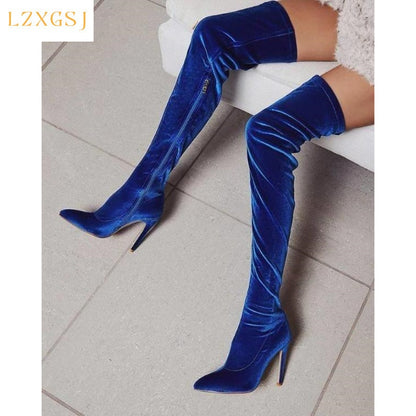 Thin Long Thigh Boots For Women Zendrop