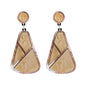 Acrylic Geometric Drop Earrings - DunbiBeauty, LLC