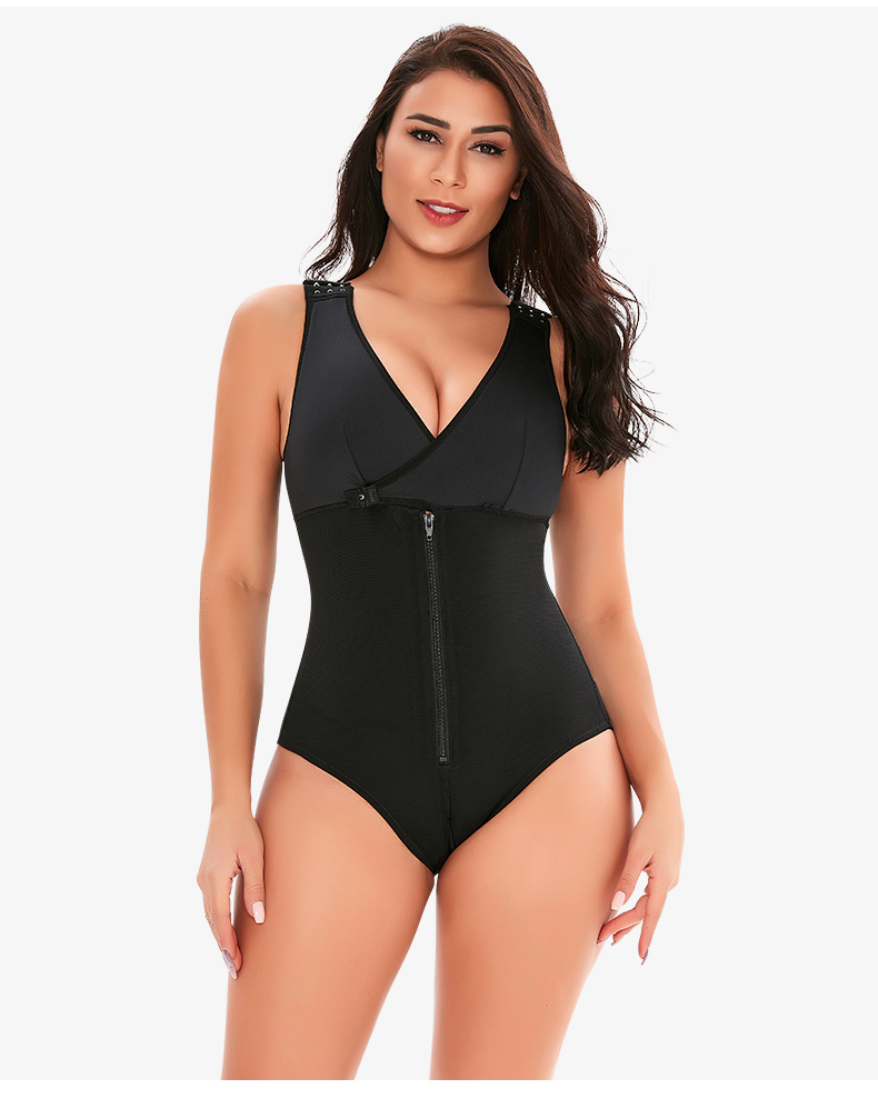 Plus Size Adjustable Nursing High Waist Shaping Bodysuit Kiwidrop