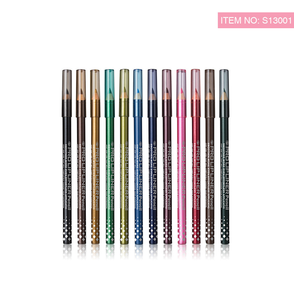 MENOW S13001 Eyeliner Lip Liner 24 Color Display Stand Hypersku