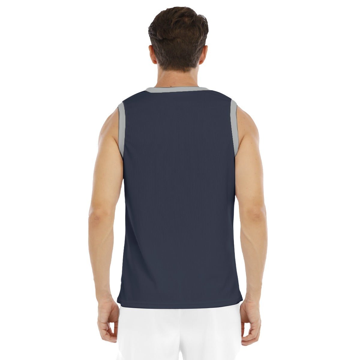 All-Over Print Men's Sports Vest (Designed by Dunbi) - DunbiBeauty, LLC