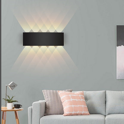 Aluminum Framed RGB LED Wall Light - DunbiBeauty, LLC