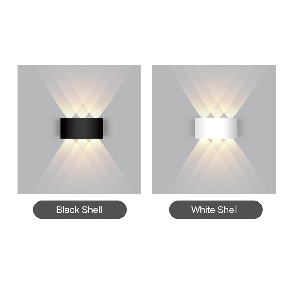 Aluminum Framed RGB LED Wall Light - DunbiBeauty, LLC