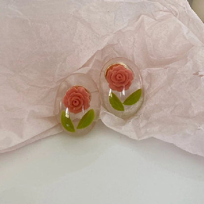 AOMU Cherry and Fruit Shaped Drop Earrings - DunbiBeauty, LLC