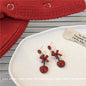 AOMU Cherry and Fruit Shaped Drop Earrings - DunbiBeauty, LLC