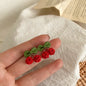 AOMU Cherry and Fruit Shaped Drop Earrings - DunbiBeauty, LLC