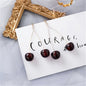 AOMU Cherry and Fruit Shaped Drop Earrings - DunbiBeauty, LLC