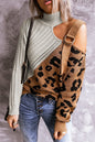 Asymetrical Buckle Sweater - DunbiBeauty, LLC