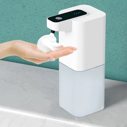 Automatic Liquid Soap Dispenser USB Rechargeable Foaming Touchless Hand Free Portable Foam Soap Dispenser for Bathroom Kitchen - DunbiBeauty, LLC