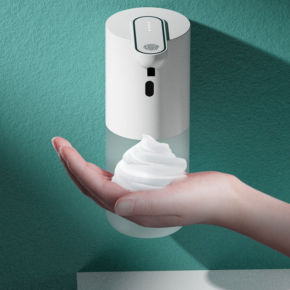 Automatic Liquid Soap Dispenser USB Rechargeable Foaming Touchless Hand Free Portable Foam Soap Dispenser for Bathroom Kitchen - DunbiBeauty, LLC