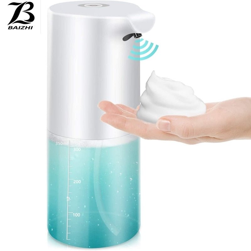 Automatic Liquid Soap Dispenser USB Rechargeable Foaming Touchless Hand Free Portable Foam Soap Dispenser for Bathroom Kitchen - DunbiBeauty, LLC