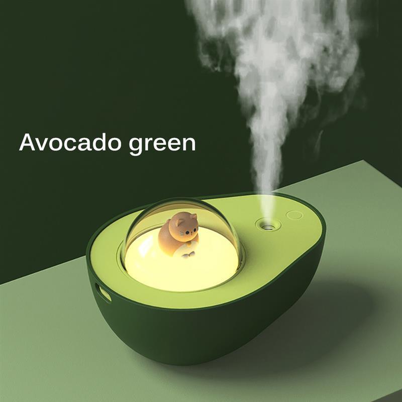 Avocado Mini Spray Humidifier USB Charging Night Light Portable Mist Sprayer For Home Car - DunbiBeauty, LLC