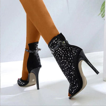 Pumps Crystal High Heels For Women Zendrop