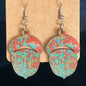 Wooden Dangle Earrings