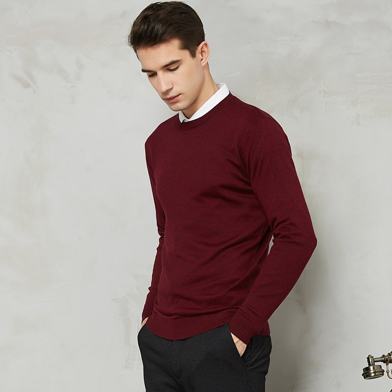 Men's Casual Slim-Fit Knit Sweater Zendrop