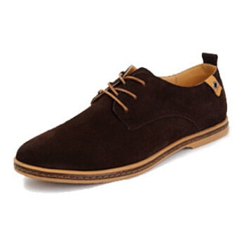 Suede Oxfords Men Leather Shoes Zendrop