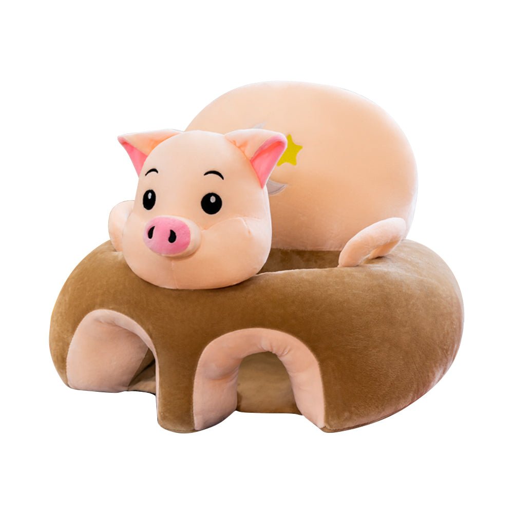 Baby Sofa Infant Seat Soft Cute Learning Sitting Chairs Learning Sitting For Soft Chair Cushion New Animal Plush Gift - DunbiBeauty, LLC