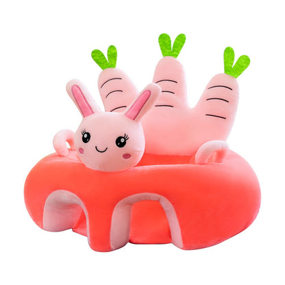 Baby Sofa Infant Seat Soft Cute Learning Sitting Chairs Learning Sitting For Soft Chair Cushion New Animal Plush Gift - DunbiBeauty, LLC