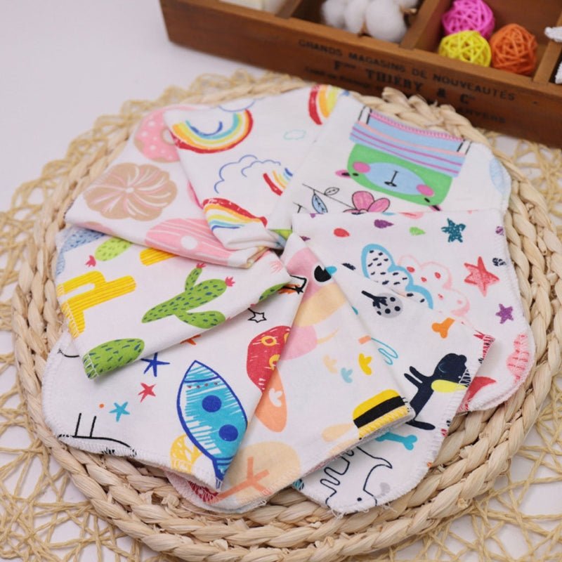 Baby Towels Muslin Cloth Hand Face Wipes Saliva Bib Handkerchief Washcloth - DunbiBeauty, LLC