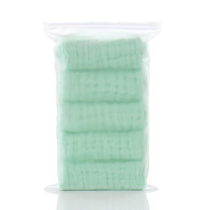 Baby Towels Muslin Cloth Hand Face Wipes Saliva Bib Handkerchief Washcloth - DunbiBeauty, LLC