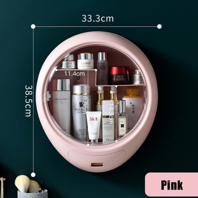 Wall-mounted Makeup Storage Box Zendrop