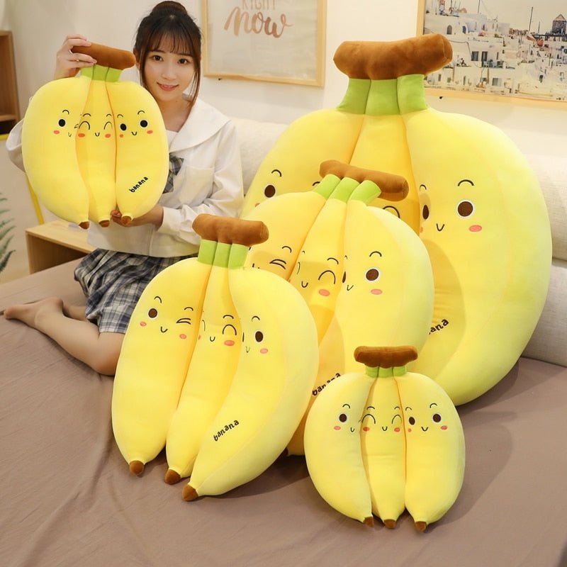 Banana Plush Pillow - DunbiBeauty, LLC