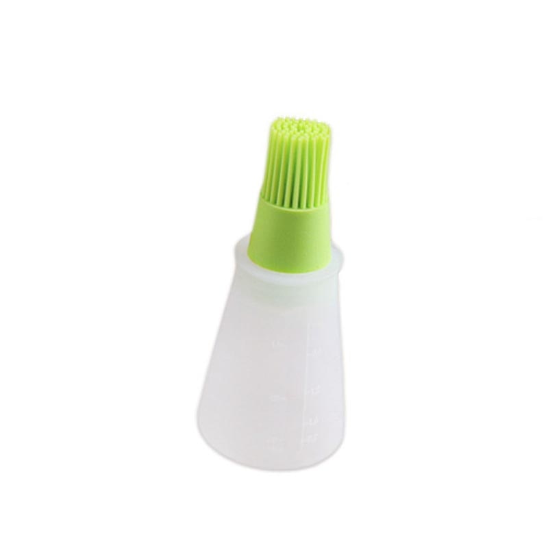 Barbecue Tools Silicone Kitchen Gadgets Portable Temperature Resistant BBQ Basting Brushes Oil Bottle Brush Baking Accessories - DunbiBeauty, LLC