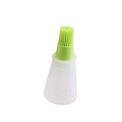 Barbecue Tools Silicone Kitchen Gadgets Portable Temperature Resistant BBQ Basting Brushes Oil Bottle Brush Baking Accessories - DunbiBeauty, LLC