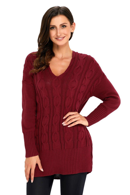 Oversized Cozy up Knit Sweater Kiwidrop