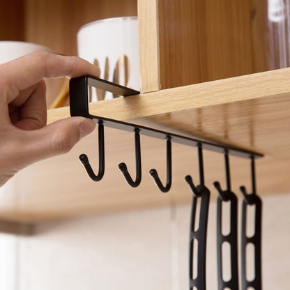 Bearing Stronger Free of Punch Storage Shelf Hanging Cap Paper Shelves Kitchen Iron Multifunction Hanger - 1 Piece - DunbiBeauty, LLC