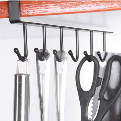 Bearing Stronger Free of Punch Storage Shelf Hanging Cap Paper Shelves Kitchen Iron Multifunction Hanger - 1 Piece - DunbiBeauty, LLC