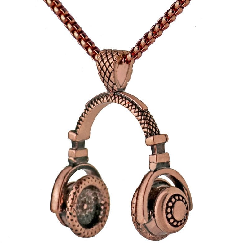 Beat Headphones Necklaces - DunbiBeauty, LLC