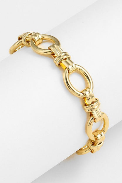 Beautiful Grace 18K Gold Plated Bracelet - DunbiBeauty, LLC