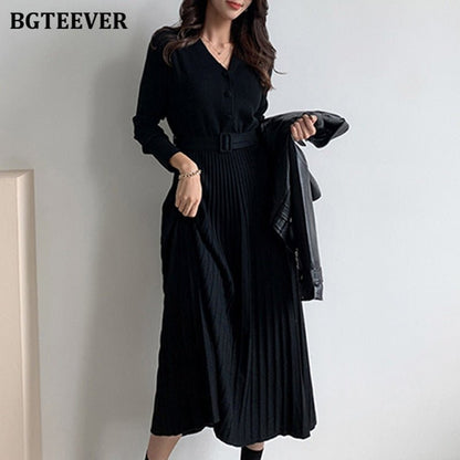 BGTEEVER Women's Long Sweater Dress - DunbiBeauty, LLC