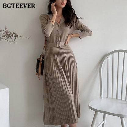 BGTEEVER Women's Long Sweater Dress - DunbiBeauty, LLC