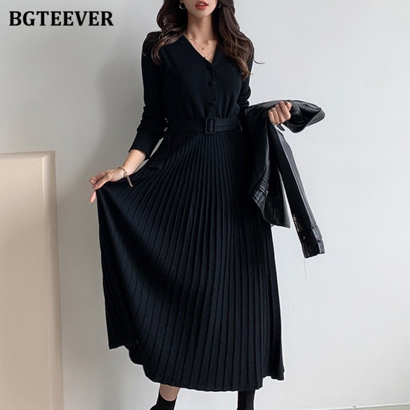 BGTEEVER Women's Long Sweater Dress - DunbiBeauty, LLC