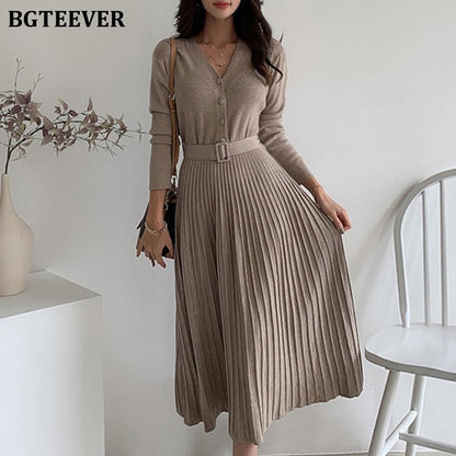 BGTEEVER Women's Long Sweater Dress - DunbiBeauty, LLC