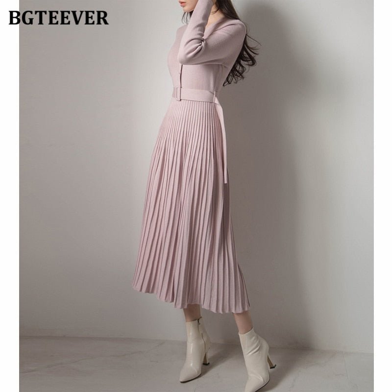 BGTEEVER Women's Long Sweater Dress - DunbiBeauty, LLC