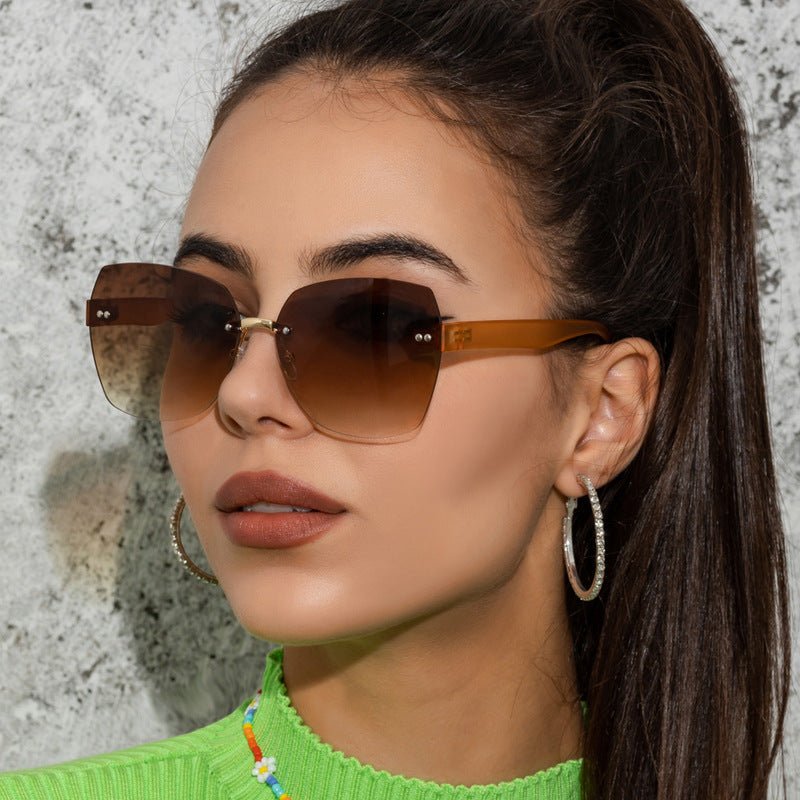 Big Frame Gradient Sunglasses - DunbiBeauty, LLC