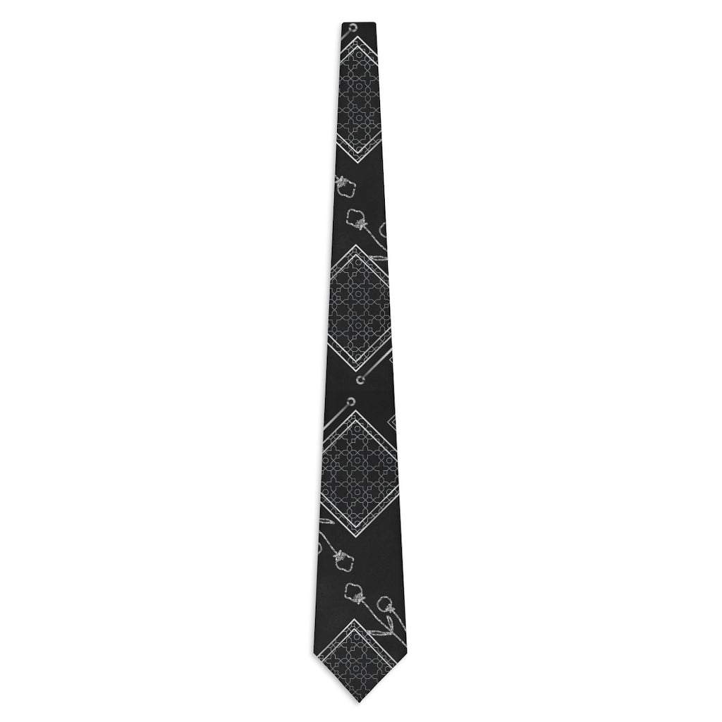 Black Titanium Gentleman's Business Tie - DunbiBeauty, LLC