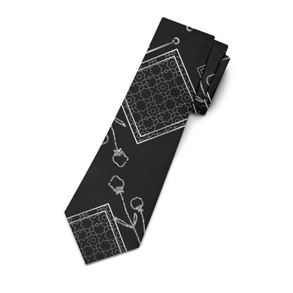 Black Titanium Gentleman's Business Tie - DunbiBeauty, LLC