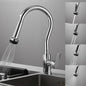 Black White Kitchen Faucet 360 Rotating Blackend Sink Tap Cold and Hot Kitchen Mixer Tap Blackened Pull Out Kitchen Mixer - DunbiBeauty, LLC