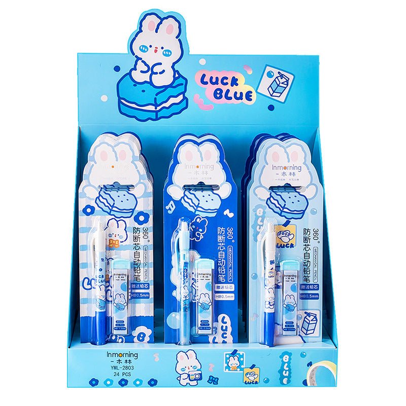 Blue Rabbit Mechanical Pencil Set - DunbiBeauty, LLC