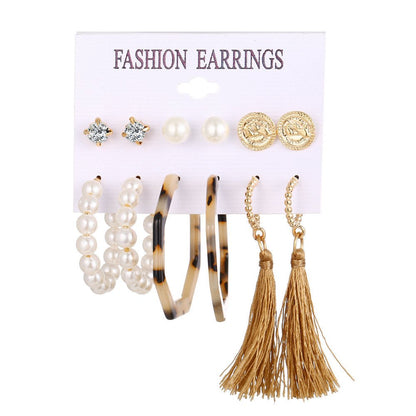 Bohemian Tassel Earring Set - DunbiBeauty, LLC